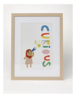 Best reviews of 🎉 Sophie Beer Little Explorers CURIOUS Wall Art A2 45x35cm 🥰