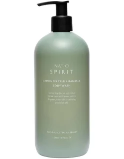 Brand new 🌟 Natio Spirit Lemon Myrtle Banksia Body Wash 500ml ✔️