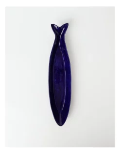 New π Australian Marine Conservation Society Good Fish Large Fish Dish In Blue π