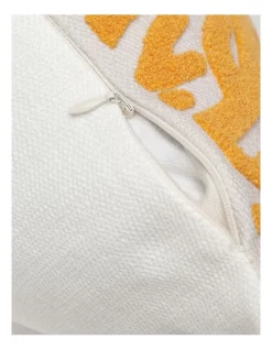 Coupon 🌟 Australian Marine Conservation Society Golden Coral Embroidered Cushion 50x50 Cm In Yellow 🥰 -Fitbit Shop unnamed file 800