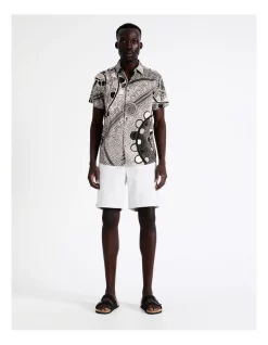 Brand new 👏 Emma Stenhouse X Blaq My Way Short Sleeve Viscose 👚 Shirt In Black 🔥 -Fitbit Shop unnamed file 819