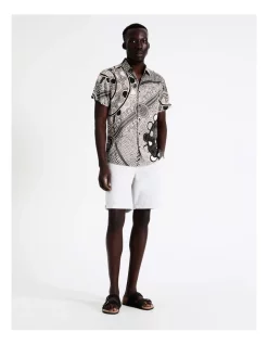 Brand new 👏 Emma Stenhouse X Blaq My Way Short Sleeve Viscose 👚 Shirt In Black 🔥 -Fitbit Shop unnamed file 821