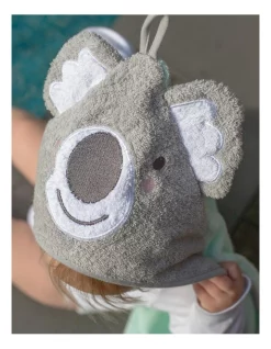 Outlet ⌛ Weegoamigo Colourplay Koala Hooded Towel Grey 👍 -Fitbit Shop unnamed file 826