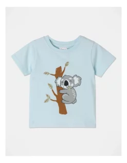 Top 10 π Sprout Essential Koala T-Shirt In Light Blue π₯°