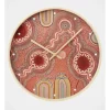 Coupon 🔔 Emma Stenhouse Dry Creek Wall Clock In Multi 👏