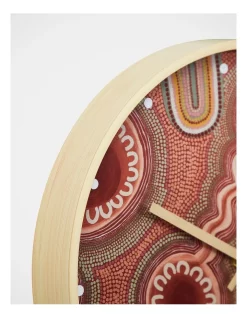 Coupon 🔔 Emma Stenhouse Dry Creek Wall Clock In Multi 👏 -Fitbit Shop unnamed file 922