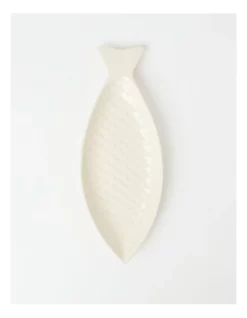 Cheapest 👏 Australian Marine Conservation Society Good Fish Medium Fish Dish In White 🥰